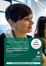 AAT Management Accounting Decision & Control - BPP Learning Media