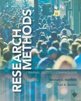 Research Methods for Criminal Justice and Criminology - Babbie, Earl; Maxfield, Michael