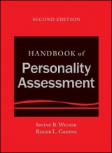 Handbook of Personality Assessment - Weiner, Irving B.; Greene, Roger L.