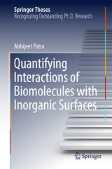 Quantifying Interactions of Biomolecules with Inorganic Surfaces - Abhijeet Patra