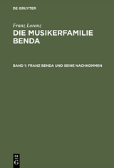 Franz Benda und seine Nachkommen - Franz Lorenz