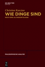 Wie Dinge sind -  Christian Kanzian