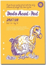 Dodo Acad-Pad 2017-2018 Filofax-Compatible A5 Organiser Diary Refill, Mid Year / Academic Year, Week to View - 