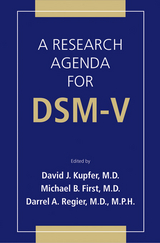 Research Agenda For DSM V - 