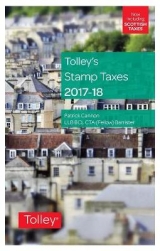 Tolley's Stamp Taxes 2017-18 - Cannon, Patrick