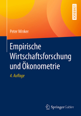 Empirische Wirtschaftsforschung und Ökonometrie - Winker, Peter