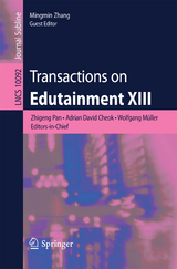 Transactions on Edutainment XIII - 