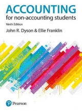 Accounting for Non-Accounting Students 9th Edition - Dyson, John; Franklin, Ellie