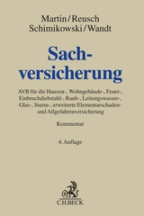 Sachversicherung - Reusch, Peter; Schimikowski, Peter; Wandt, Manfred; Martin, Anton
