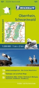 Michelin Karte Oberrhein, Schwarzwald. Alsace, Forêt Noire - 