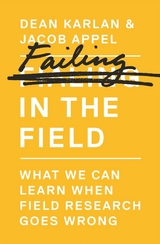Failing in the Field -  Jacob Appel,  Dean Karlan