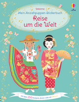 Mein Anziehpuppen-Stickerbuch: Reise um die Welt - Bone, Emily