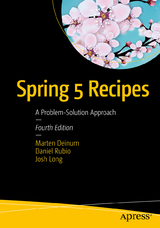 Spring 5 Recipes - Deinum, Marten; Rubio, Daniel; Long, Josh