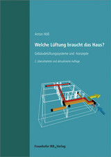 Welche Lüftung braucht das Haus?. - Höß, Anton