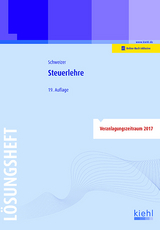 Steuerlehre - Lösungsheft - 