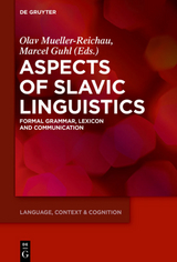 Aspects of Slavic Linguistics - 