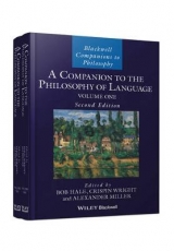 A Companion to the Philosophy of Language, 2 Volume Set - Hale, Bob; Wright, Crispin; Miller, Alexander