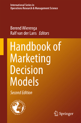 Handbook of Marketing Decision Models - Wierenga, Berend; van der Lans, Ralf