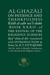 Al-Ghazali on Patience and Thankfulness - Al-Ghazali, Abu Hamid