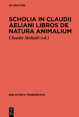 Scholia in Claudii Aeliani libros de natura animalium - 