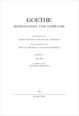 Johann Wolfgang von Goethe: Goethe - Begegnungen und Gespräche / 1815-1816 - 