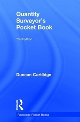 Quantity Surveyor's Pocket Book - Cartlidge, Duncan