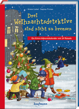 Drei Weihnachtsdetektive sind nicht zu bremsen. Ein Krimi-Adventskalender mit 24 Rätseln - Kristin Lückel