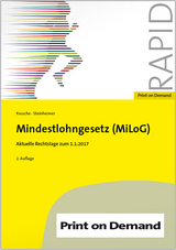 Mindestlohngesetz (MiLoG) - Saskia Krusche, Jörg Steinheimer