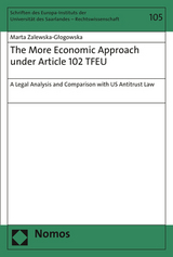 The More Economic Approach under Article 102 TFEU - Marta Zalewska-Glogowska