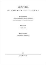 Johann Wolfgang von Goethe: Goethe - Begegnungen und Gespräche / 1823-1824 - 