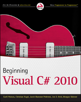 Beginning Visual C# 2010 -  Christian Nagel,  Jacob Hammer Pedersen,  Jon D. Reid,  Morgan Skinner,  Karli Watson