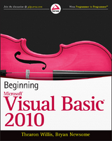 Beginning Visual Basic 2010 -  Bryan Newsome,  Thearon Willis