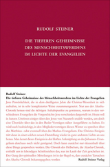 Die tieferen Geheimnisse des Menschheitswerdens im Lichte der Evangelien - Steiner, Rudolf; Leubin, Andrea