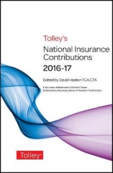 Tolley's National Insurance Contributions 2016-17 Main Annual - Heaton, David