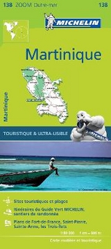 Martinique - Zoom Map 138 - Michelin