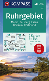 KOMPASS Wanderkarte Ruhrgebiet - 