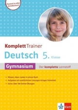 KomplettTrainer Deutsch 5. Klasse Gymnasium - 