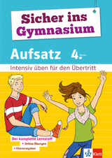 Klett Sicher ins Gymnasium Aufsatz 4. Klasse - 