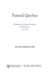 Pastoral Quechua -  Alan Durston