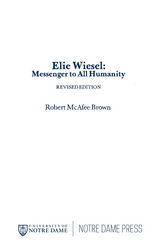 Elie Wiesel -  Robert McAfee Brown