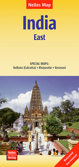 Nelles Map Landkarte India: East - 