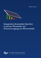 Integration dezentraler Speicher in private Haushalte mit Stromerzeugung aus Photovoltaik - Tobias Lühn