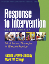 Response to Intervention, Second Edition - Rachel Brown-Chidsey, Mark W. Steege