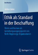 Ethik als Standard in der Beschaffung - Janina Lukas
