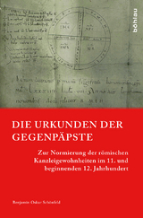 Die Urkunden der Gegenpäpste - Benjamin Oskar Schönfeld