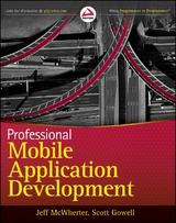 Professional Mobile Application Development -  Scott Gowell,  Jeff McWherter