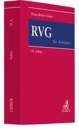RVG für Anfänger - Enders, Horst-Reiner