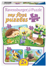 Ravensburger Kinderpuzzle - 06952 Süße Gartenbewohner - my first puzzle mit 2,4,6,8 Teilen - Puzzle für Kinder ab 2 Jahren