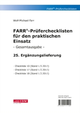 FARR Prüferchecklisten für den praktischen Einsatz - Farr, Wolf-Michael