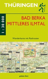 Wanderkarte Bad Berka und Mittleres Ilmtal - 